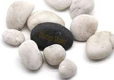 White Washed Mexican Beach Pebble