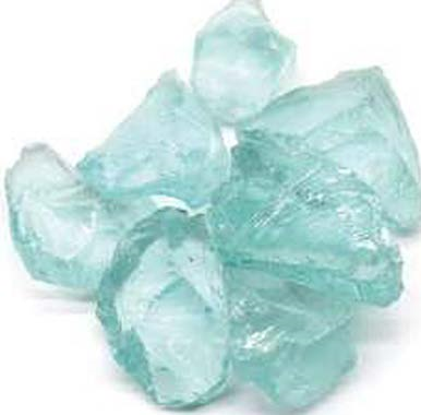 Turquoise Glass Rocks
