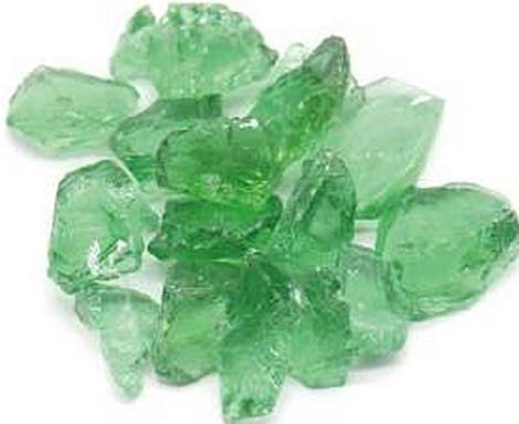 Light Green Glass Rocks