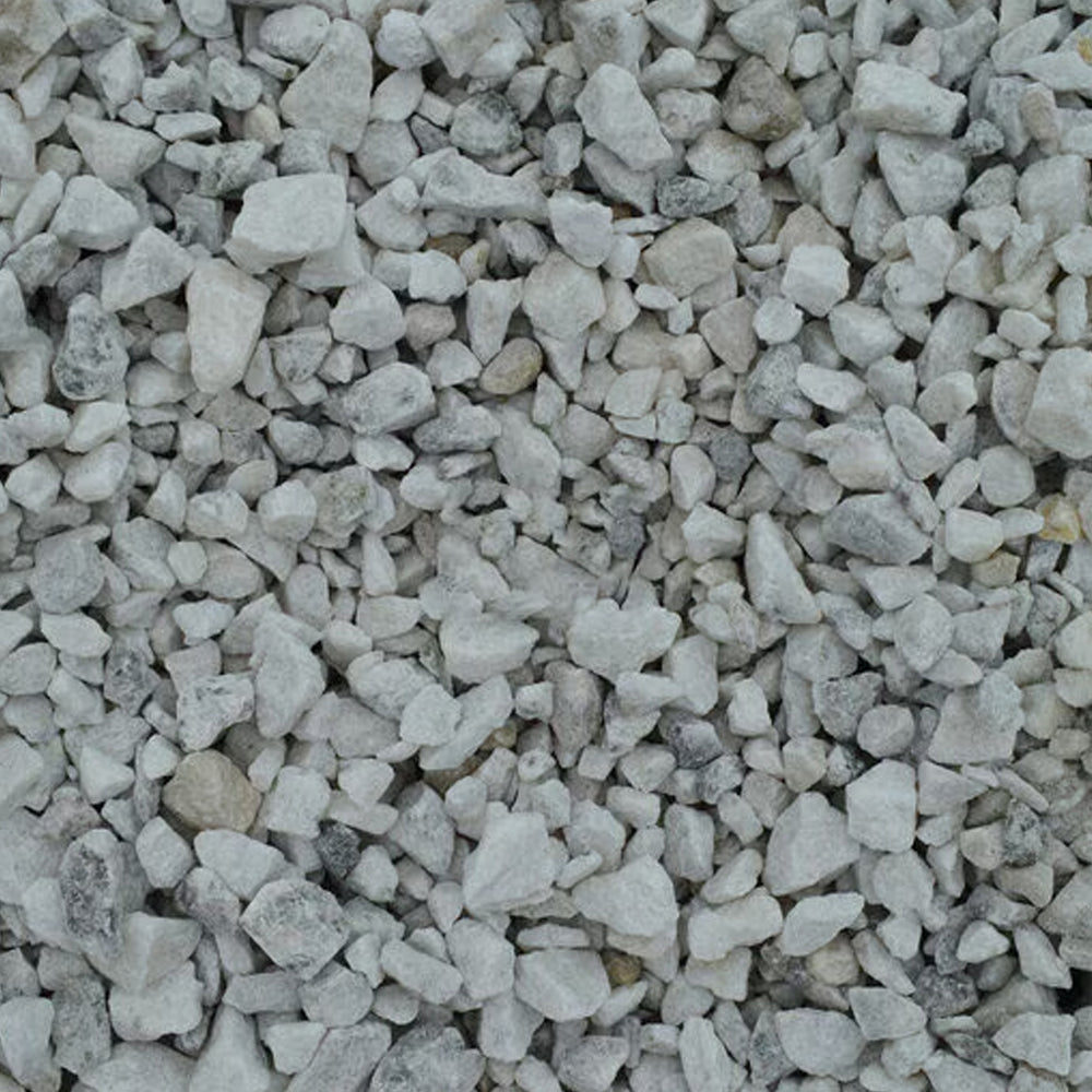 Bulk #4 Snow White Marble Chips (1"-2")