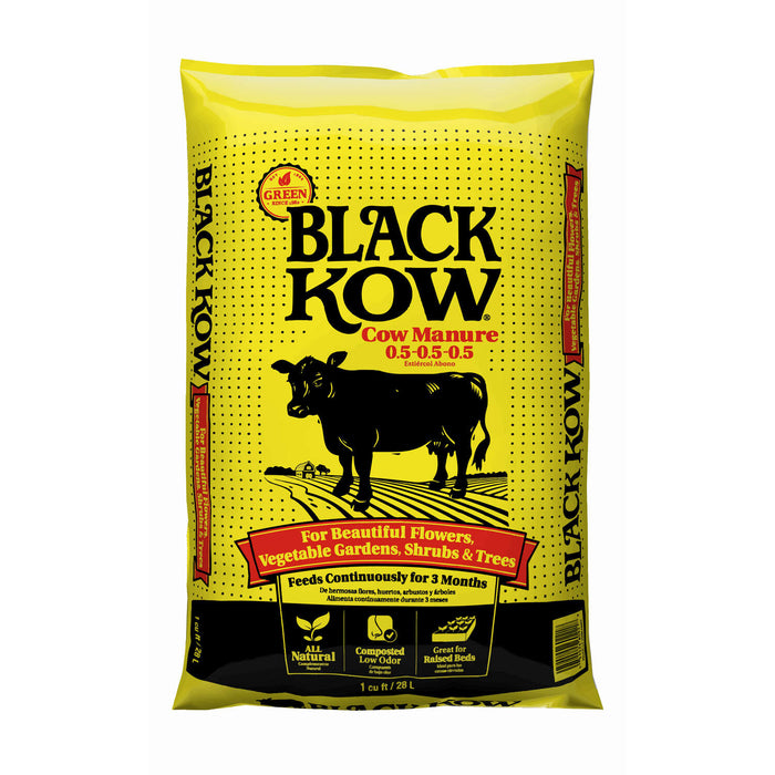 Bagged Black Kow Manure - 1CF/65pp