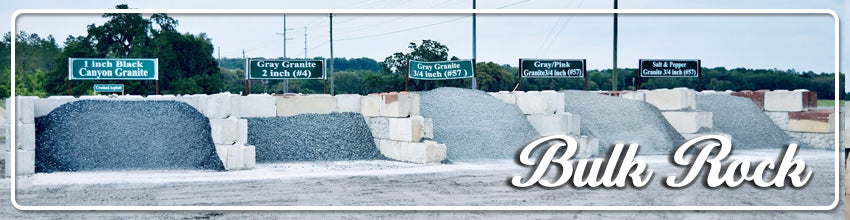 Bulk Rock & Gravel by the Yard