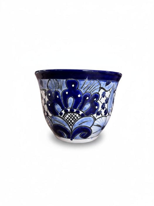 Rounded Blue and White