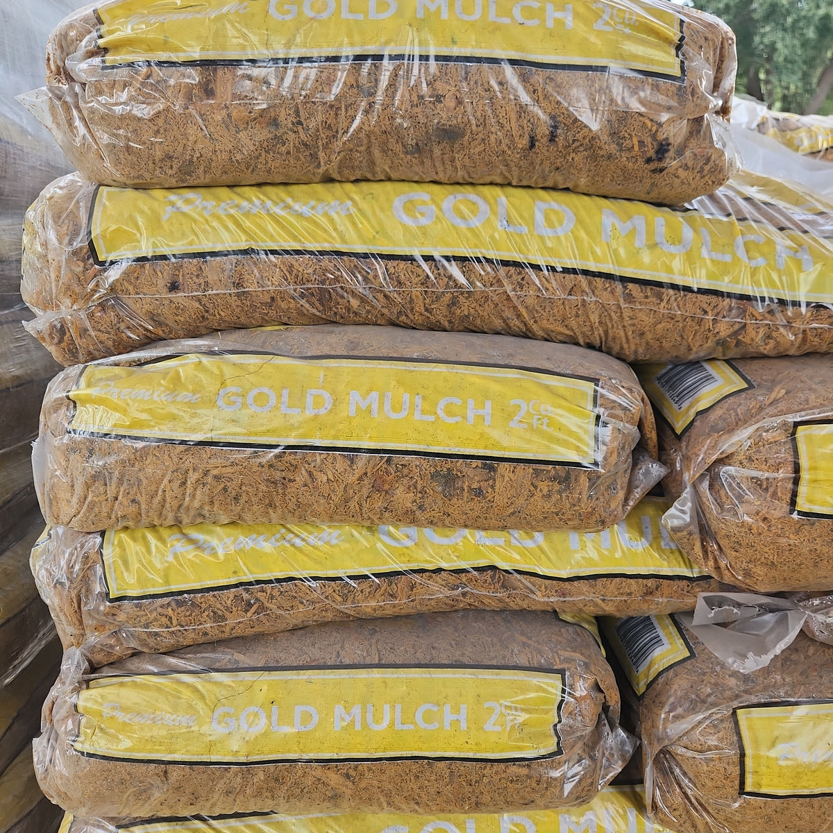 Bagged Gold Mulch 2cuft