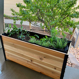 18" x 48" Planter Box - 24" Tall