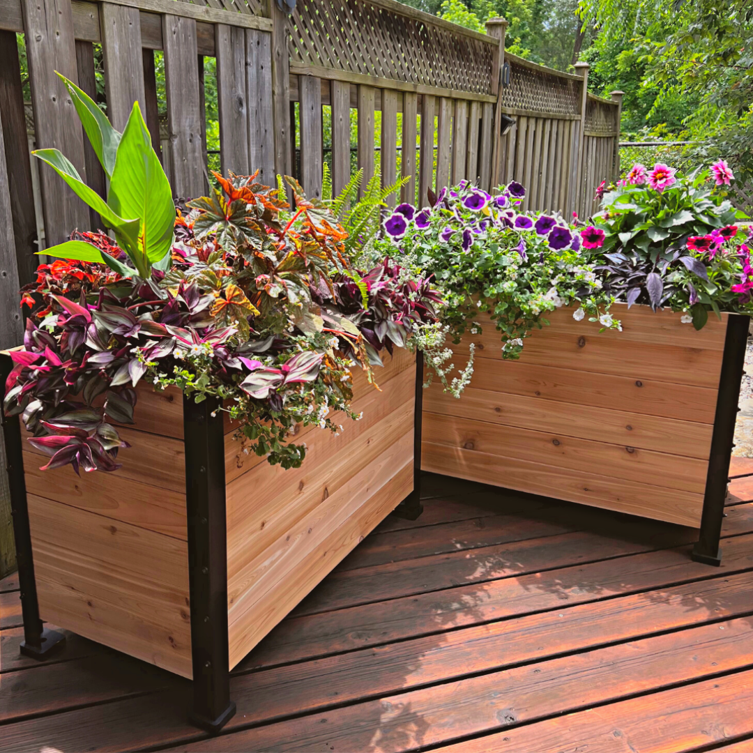 tall garden box planters 18" x 36" Planter Box