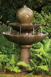 Tranquillity Sphere Spill Fountain