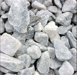 Bulk #4 Marble Chips Gray/White (1"- 1-1/2")