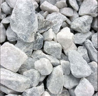Bulk #4 Marble Chips Gray/White (1"- 1-1/2")