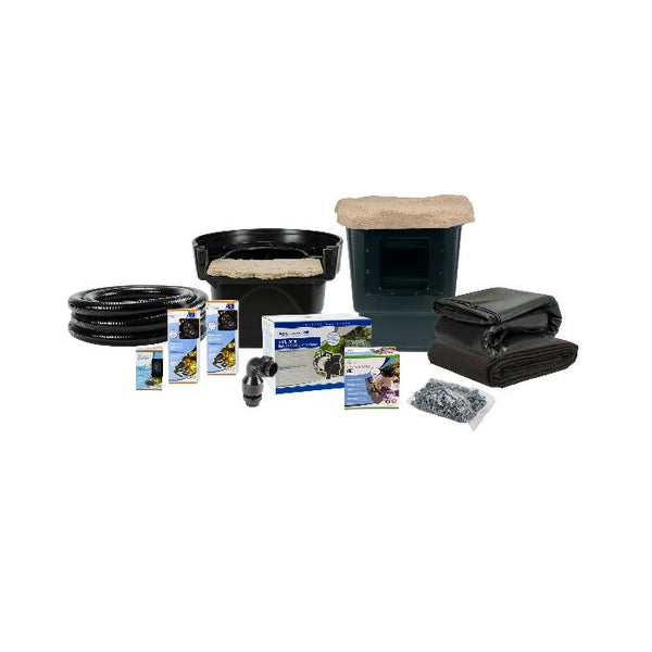 Medium Pond Kit 11×16 with 3-PL 3000 Pond Pump