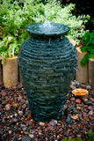 Stacked Slate Urn Fountain Kit 33.5″ H (85 cm)