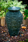 STACKED SLATE URN FOUNTAIN KIT - 33.5" H (85 CM)