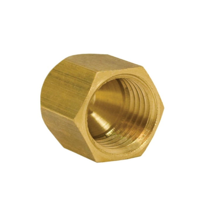 3/8″ Brass 4-Way Splitter Cap