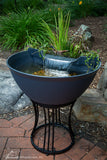 AquaGarden Mini Pond Kit - Steel Gray