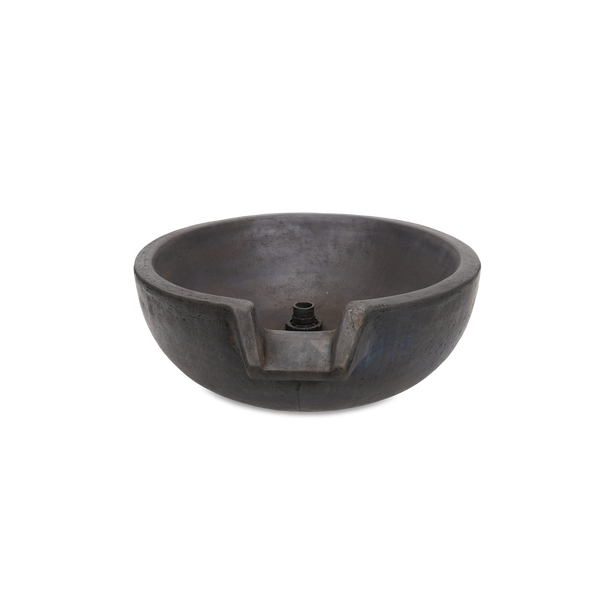 SPILLWAY BOWL - IRON ORE - 19" DIA (49 CM)