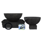 SPILLWAY BOWL AND BASIN FOUNTAIN KIT - IRON ORE - 32"/40" DIA (81/102 CM)