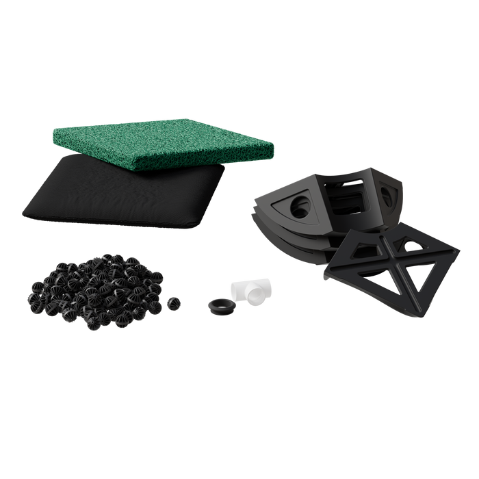 FOUNTAIN BOWL BIOLOGICAL FILTER KIT - 27" SQ (69 CM)