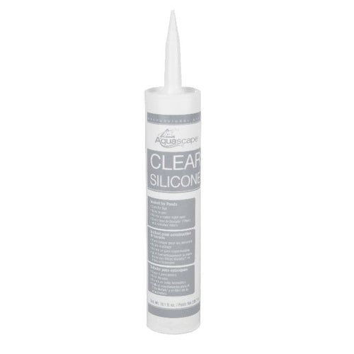 Clear Silicone Sealant - 10.1oz Tube