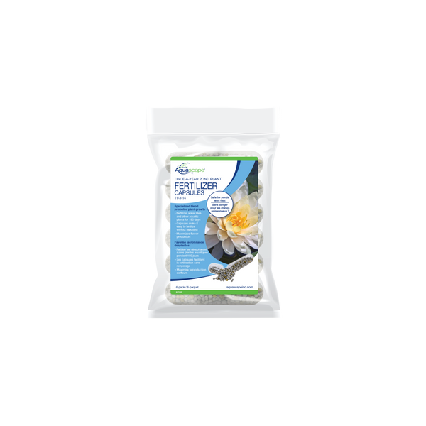ONCE-A-YEAR POND PLANT FERTILIZER CAPSULES (QTY 6)
