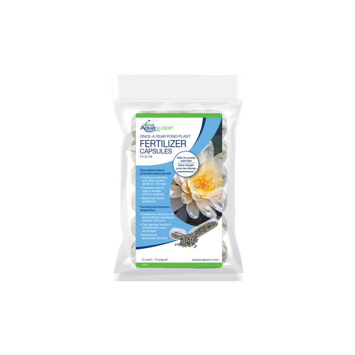 ONCE-A-YEAR POND PLANT FERTILIZER CAPSULES (QTY 12)