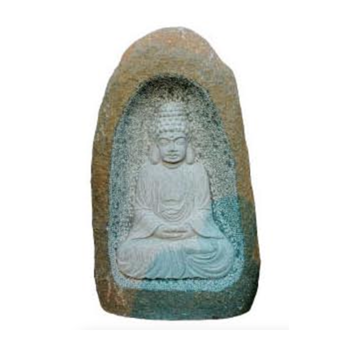 Natural Boulder Buddha Statue 24" (60cm)