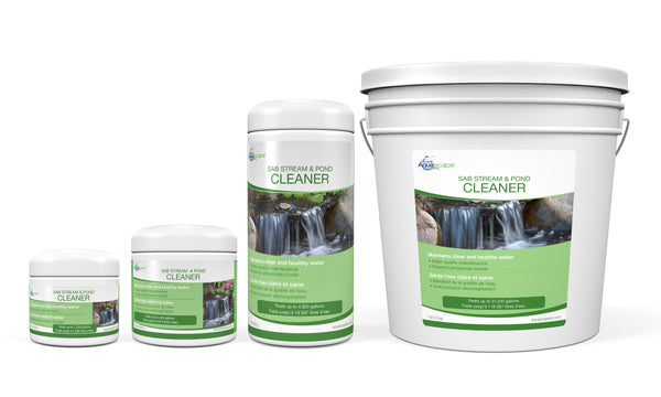 SAB Stream & Pond Cleaner - 4.4oz / 125g – The Gardens Nursery