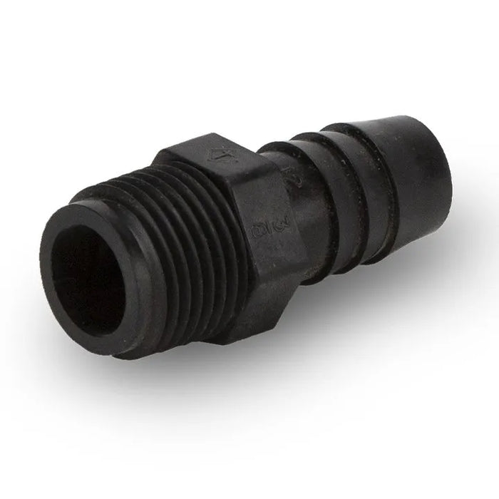 Fitting Barbed Male Hose Adapter 3/8" to 1/2"