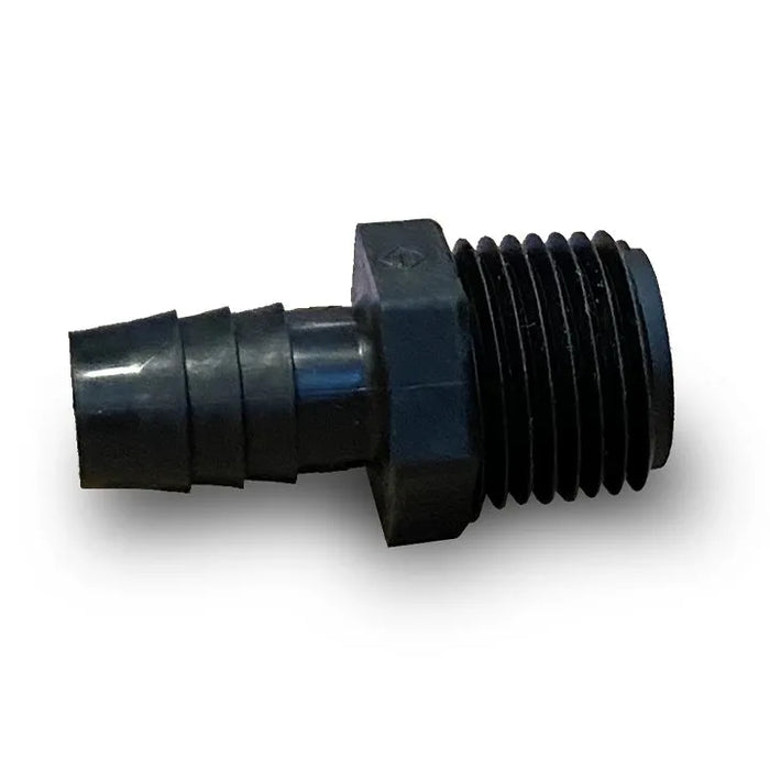 Fitting Barbed Male Hose Adapter 1/2" to 1/2"