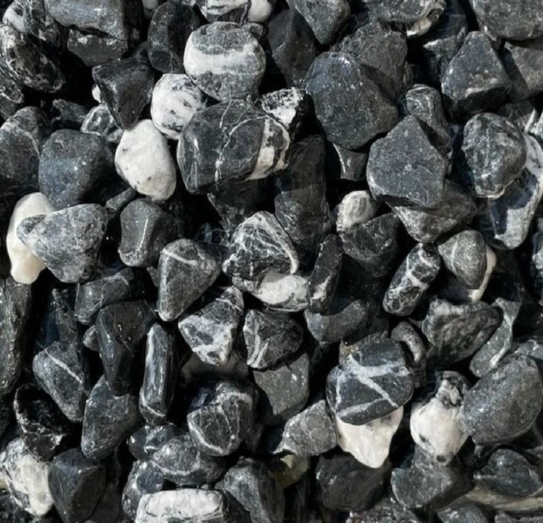 Tumbled Black Storm Stone – The Gardens Nursery