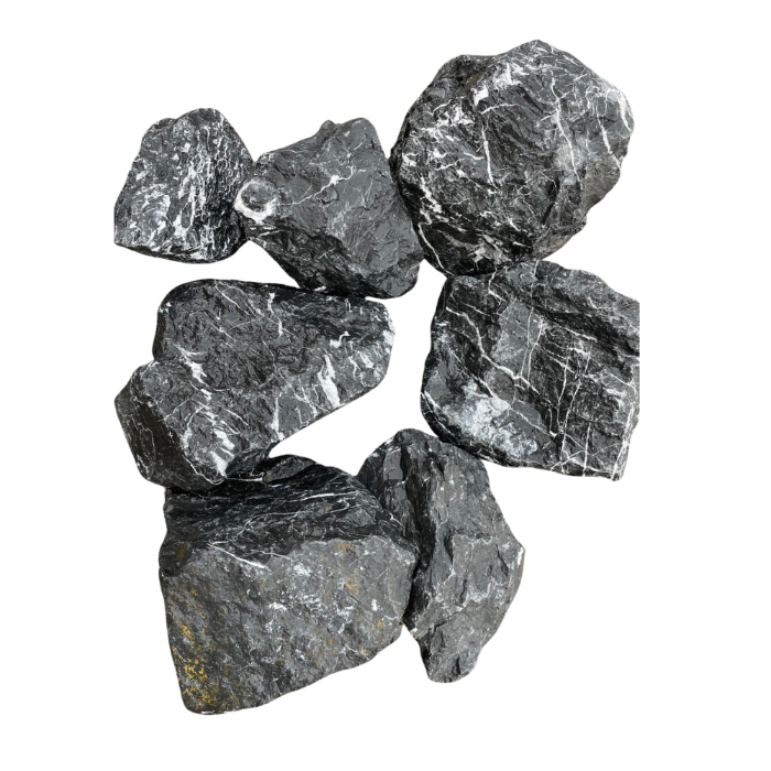 Boulder Black Storm Rock – The Gardens Nursery