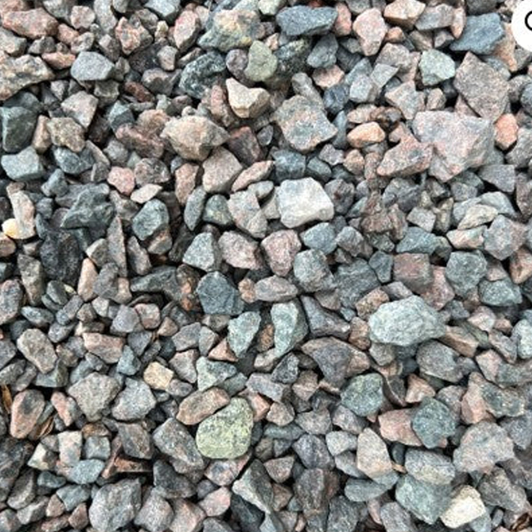 Bulk 3/4" Gray/Pink Granite (Tahitian Granite) #57