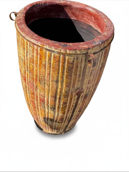Tall Drum Pot
