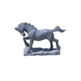 Grey Granite Horse Statue length 78" (200cm)