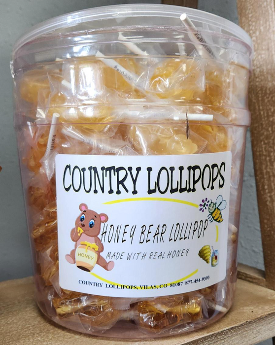 Honey Bear Lollipops – The Gardens Nursery