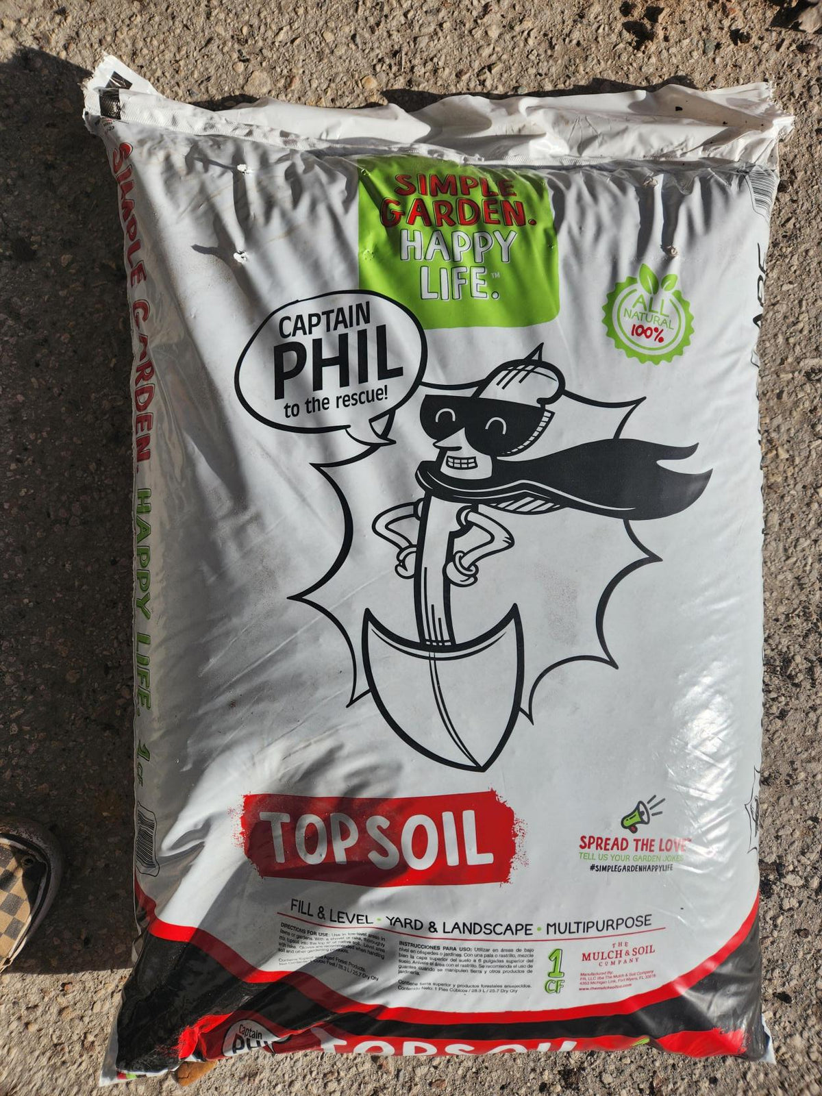 Bagged Topsoil - 1CU / 65PP