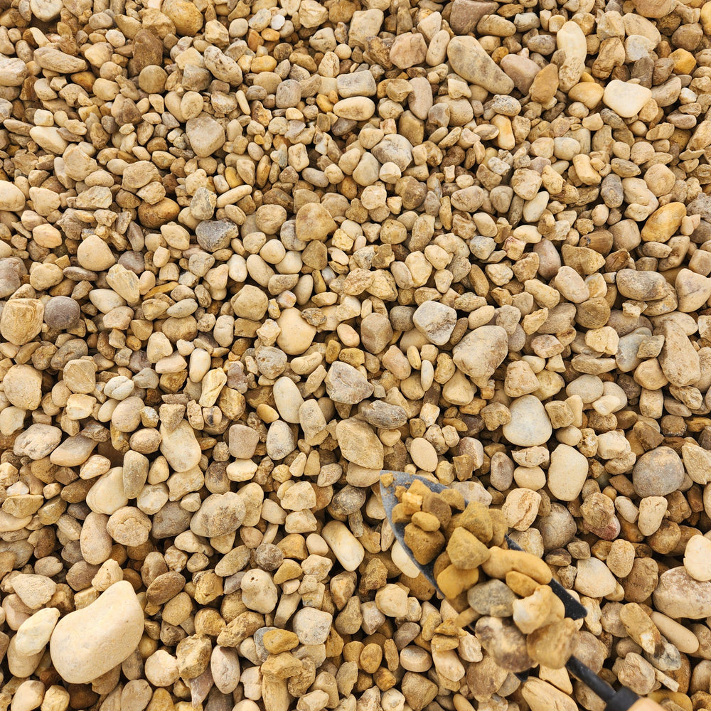 Bulk 1 1/2" Brown River Rock (#4)