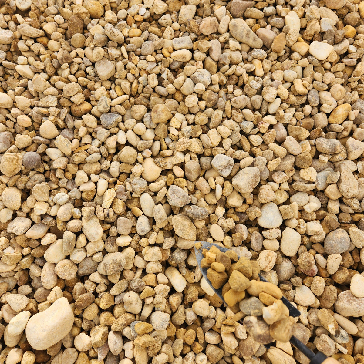 Bulk 1 1/2" Brown River Rock (#4)