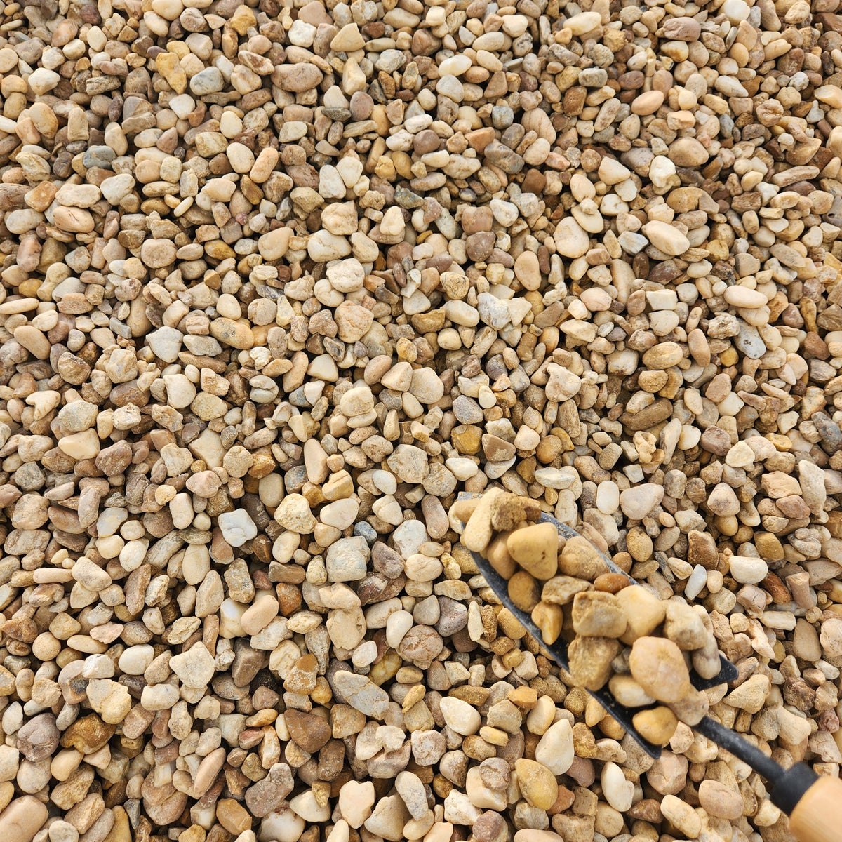 Bulk 1" Brown River Rock (#5)