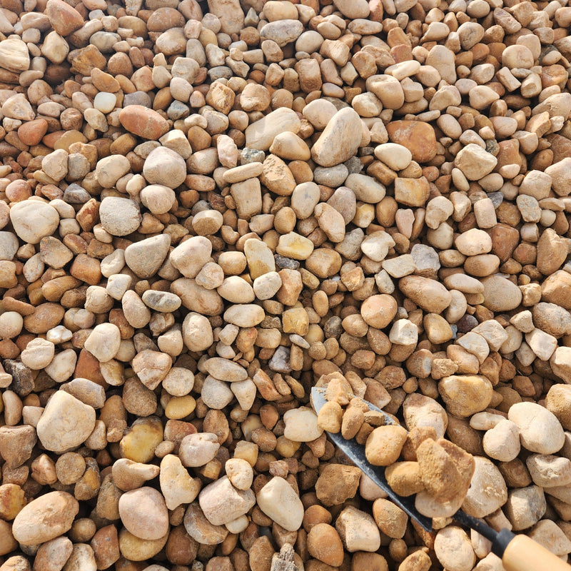 Bulk 1"-4" Brown River Rock (#1)