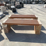 Onyx Bench with PVC Wood 40-48" (120cm)