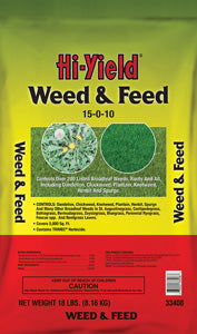 Hi-Yield Weed & Feed 15-0-10-18 LBS