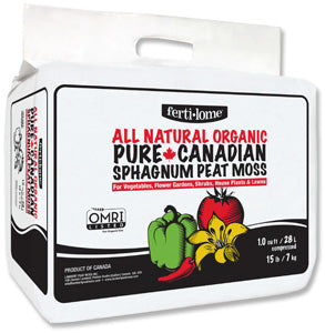 Canadian Sphagnum Peat Moss-1 cu ft