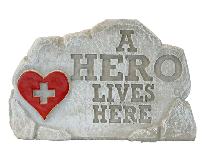 Statue - A Hero Lives Here