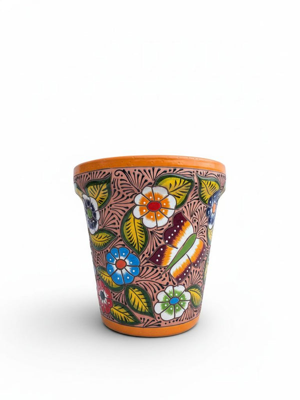 Brown Clay Planter Small