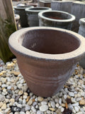 Medium Round Glazed Brown Pot