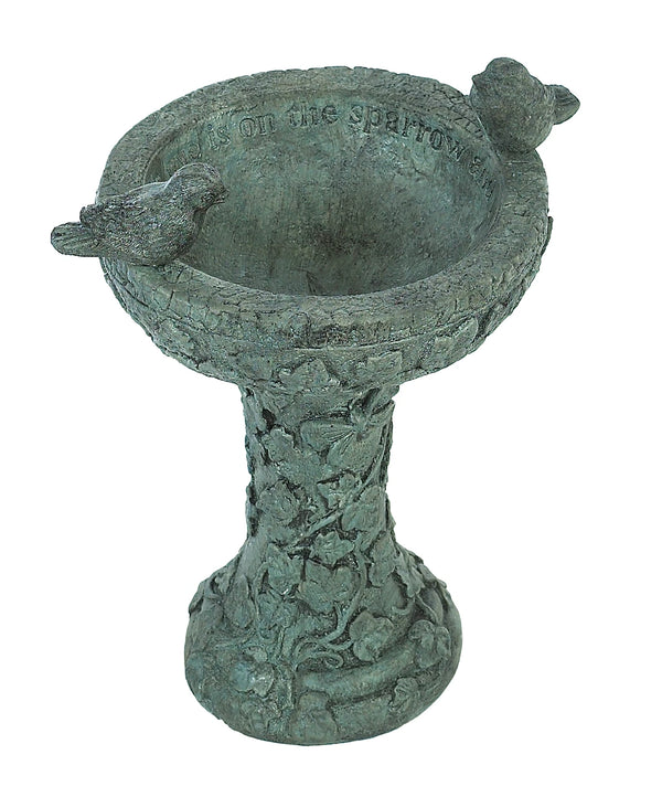 Statue - Eye On The Sparrow with Birds