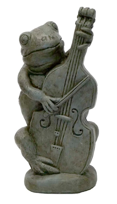 Statue - Frog with Bass