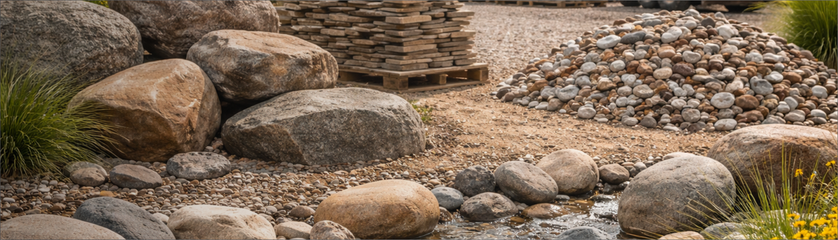 Quality Rocks Boulders, Flagstone, & Rocks – The Gardens Nursery