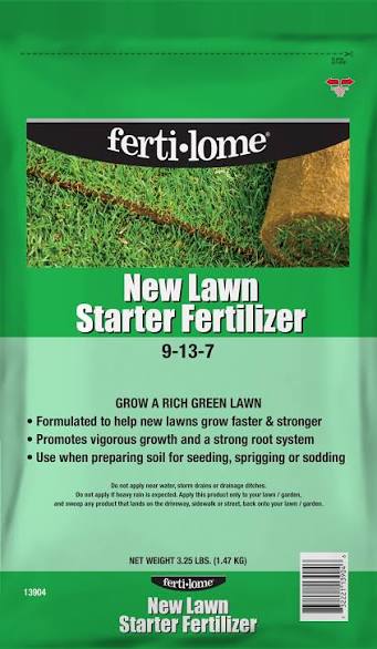 Fertilome New Lawn Starter -16Lbs