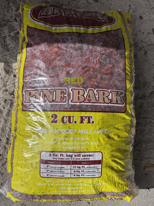 Bagged Red Mini Pine Bark 2cu (75pp)
